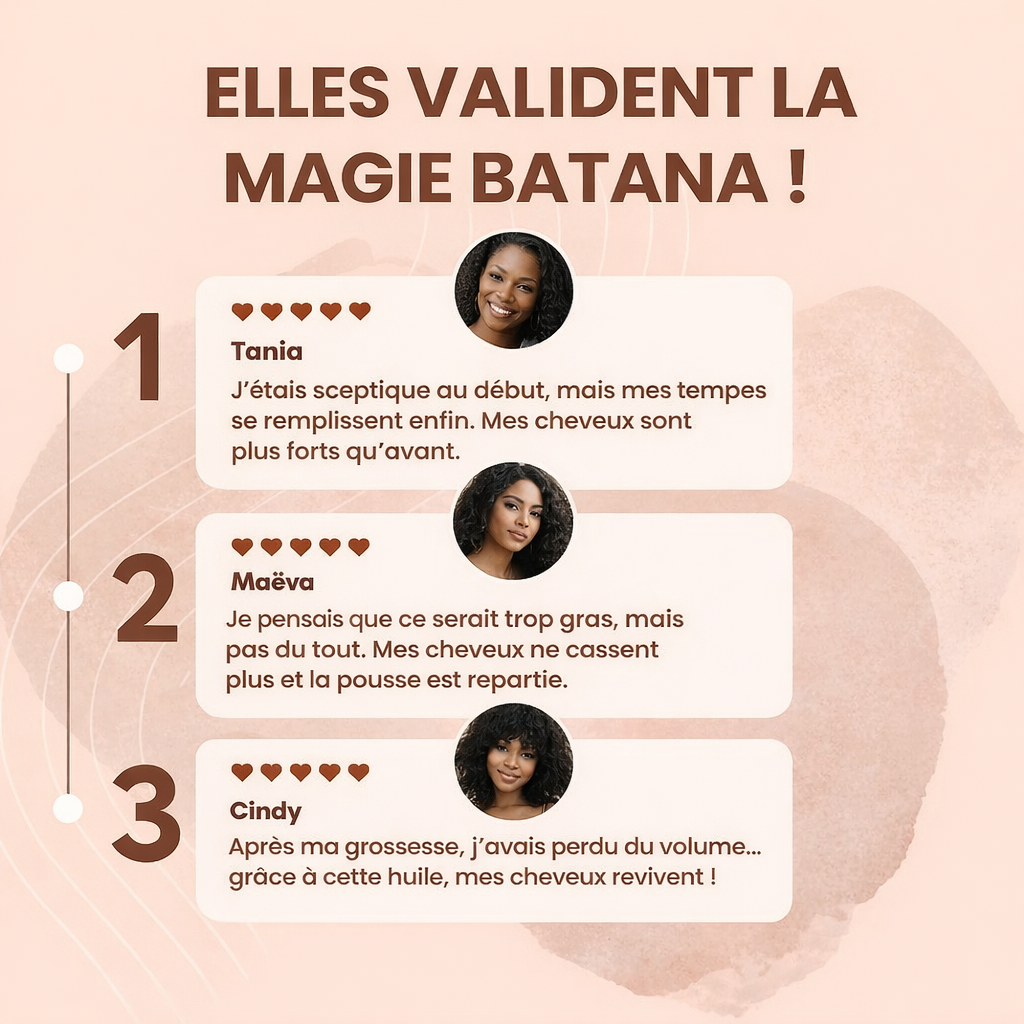 SÉRUM Curme™️ au Batana – Stimule la pousse des cheveux crépus naturellement